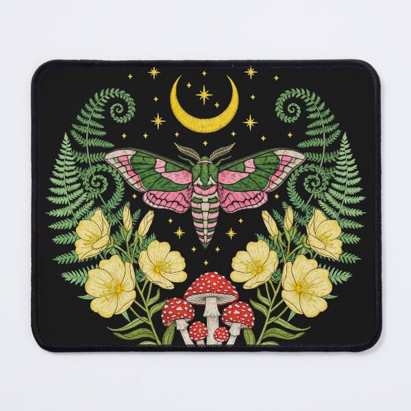 Item preview, Moth series, moon magic, evening primrose designed and sold by MidnightARTing.