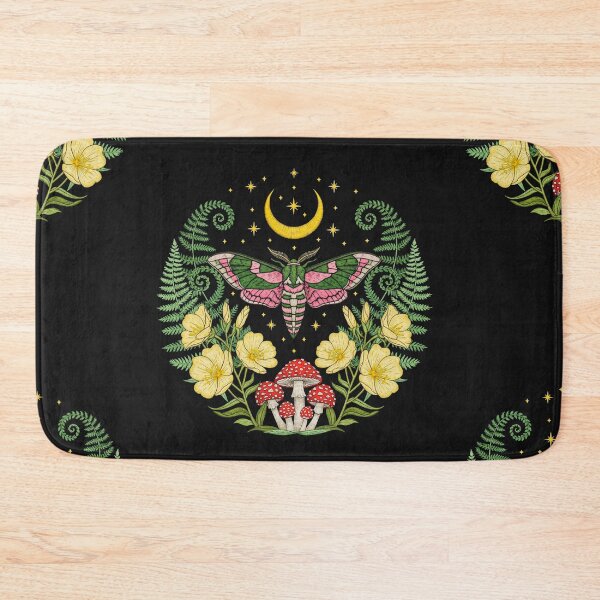 Item preview, Moth series, moon magic, evening primrose designed and sold by MidnightARTing.