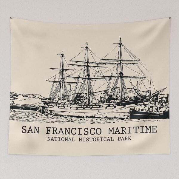 Item preview, San Francisco Maritime National Historical Park designed and sold by Lakeric.