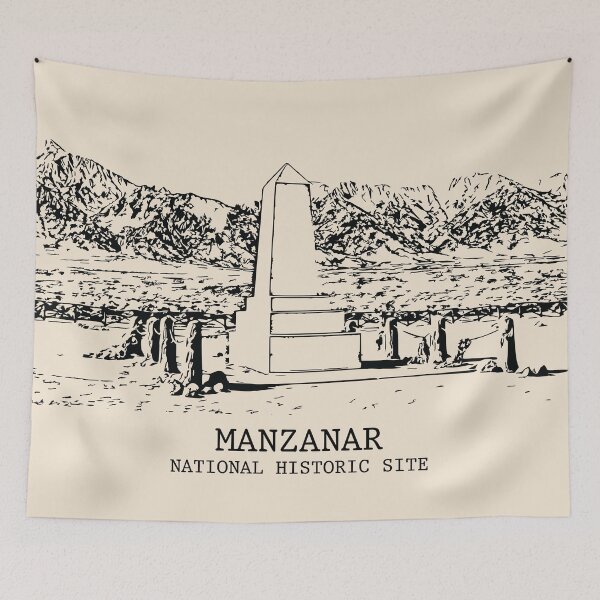 Item preview, Manzanar National Historic Site designed and sold by Lakeric Cityscapes.