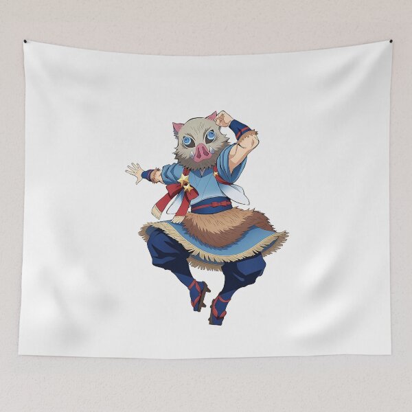 Item preview, Demon slayer Inosuke hashibira  designed and sold by pinedamikeb.