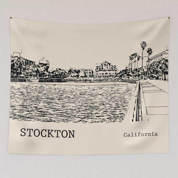 Item preview, Stockton California designed and sold by Lakeric Cityscapes.