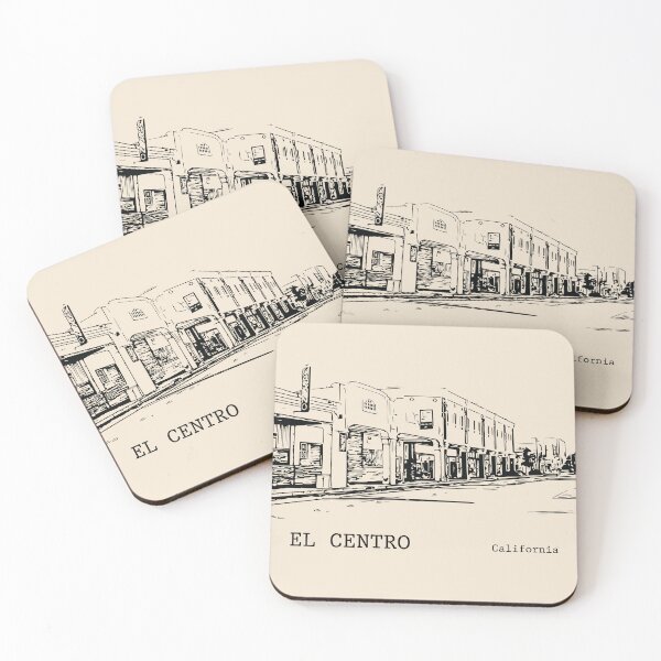 Item preview, El Centro California designed and sold by Lakeric Cityscapes.