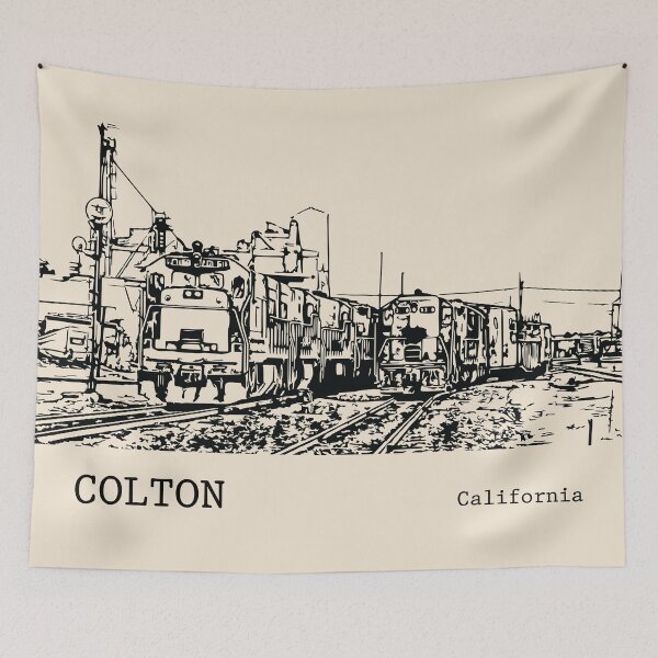 Item preview, Colton California designed and sold by Lakeric Cityscapes.