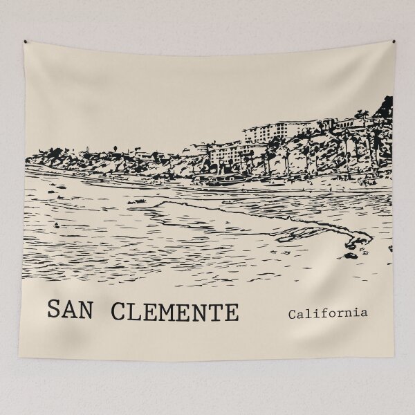 Item preview, San Clemente California designed and sold by Lakeric Cityscapes.