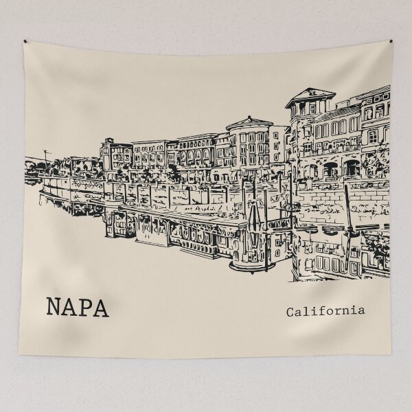 Item preview, Napa California designed and sold by Lakeric Cityscapes.