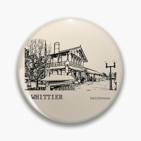 Artikelvorschau, Whittier, Kalifornien entworfen und verkauft von Lakeric Cityscapes.
