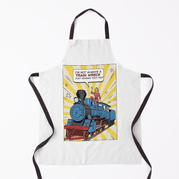 Item preview, I'm Not Always A Train Wreck Funny Pop Art Comic designed and sold by DigitalMomy.