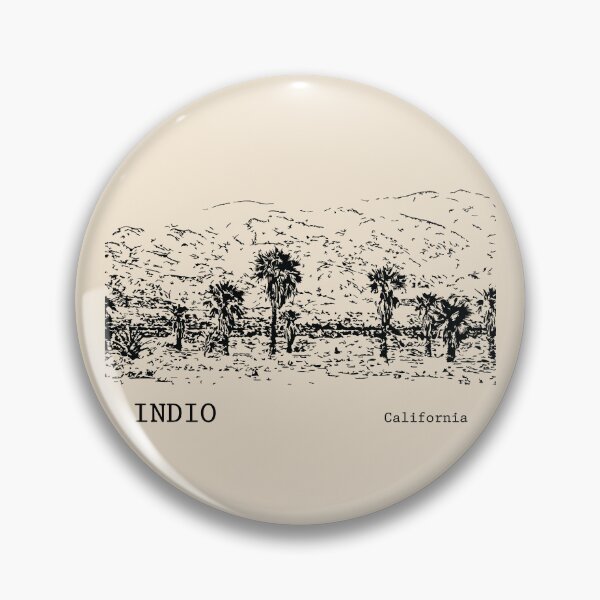 Item preview, Indio California designed and sold by Lakeric Cityscapes.