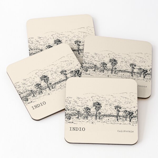 Item preview, Indio California designed and sold by Lakeric Cityscapes.