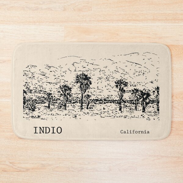 Item preview, Indio California designed and sold by Lakeric Cityscapes.