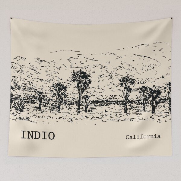 Item preview, Indio California designed and sold by Lakeric Cityscapes.