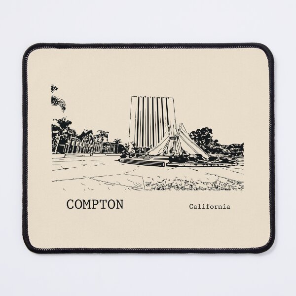 Item preview, Compton California designed and sold by Lakeric Cityscapes.