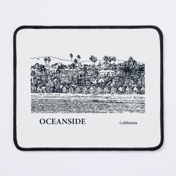 Item preview, Oceanside California designed and sold by Lakeric Cityscapes.