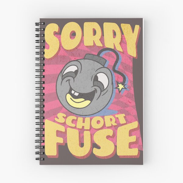 Item preview, Sorry, Short Fuse | Funny Retro Cartoon Bomb Shirt designed and sold by Proto Lab Studio.