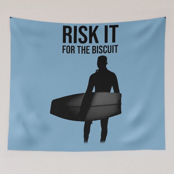 Item preview, Risk it for the biscuit. designed and sold by WhiteShirtGuy.