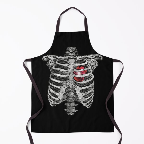 Item preview, Heart of gold, ribcage, skeleton, valentines  designed and sold by MidnightARTing.