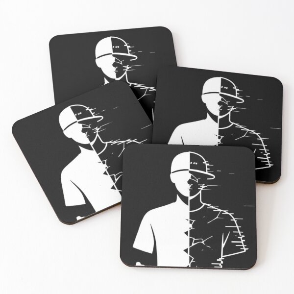 Item preview, Split Identity Symbol – Minimalist Abstract Human Design designed and sold by GraphGUY.
