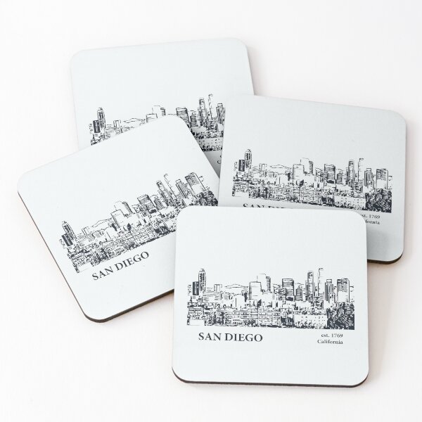 Item preview, San Diego California designed and sold by Lakeric Cityscapes.