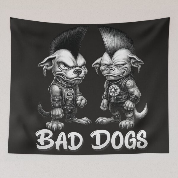 Item preview, Bad Dogs designed and sold by Cats and Other Things.