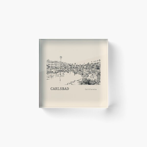Item preview, Carlsbad California designed and sold by Lakeric.