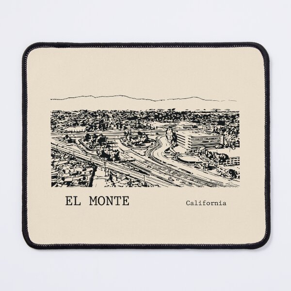 Item preview, El Monte California designed and sold by Lakeric Cityscapes.