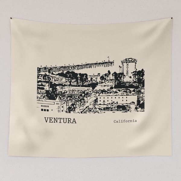 Item preview, Ventura California designed and sold by Lakeric Cityscapes.