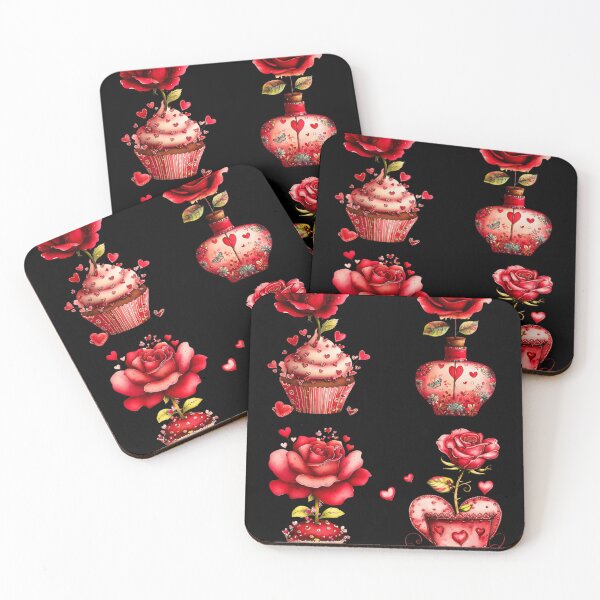 Item preview, Roses in pots for valentine’s day  designed and sold by Palmtree94.