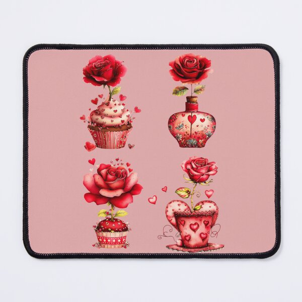 Item preview, Roses in pots for valentine’s day designed and sold by Palmtree94.