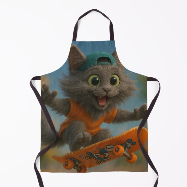 Item preview, Skater Nebelung Cat designed and sold by Sillytoe.