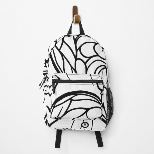 Item preview, Heart Line Art – Black and White Abstract Heart Design designed and sold by Kookyclan.