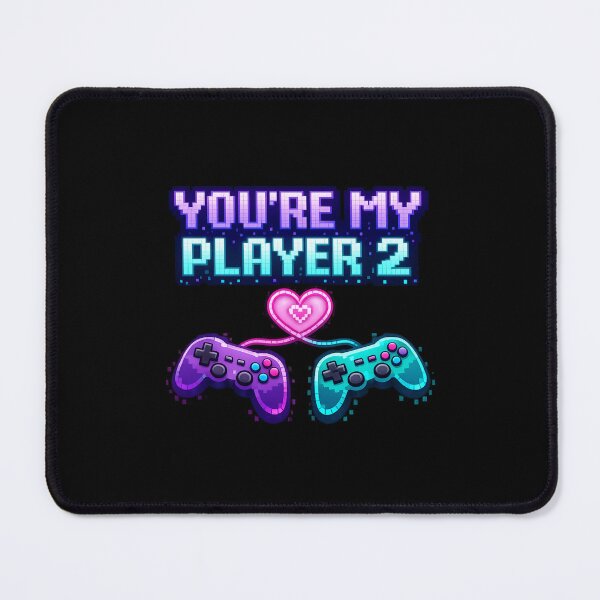 Item preview, You're My Player 2 Gamer Friendship Pixel Art designed and sold by PunchDrop.