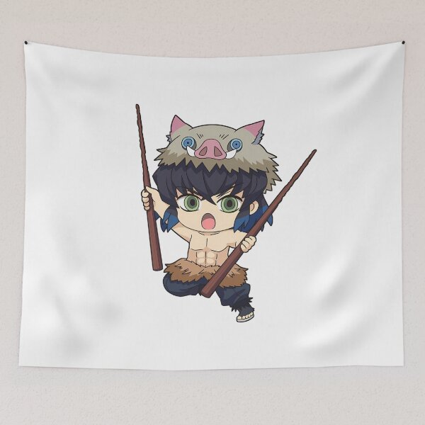 Item preview,  Inosuke Demon slayer designed and sold by pinedamikeb.
