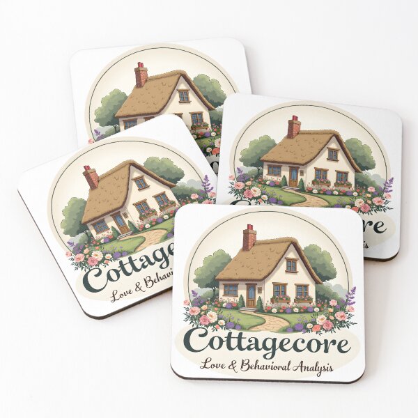 Item preview, Cottagecore BCBA – Love & Behavioral Analysis Sticker designed and sold by Vajid Designs .