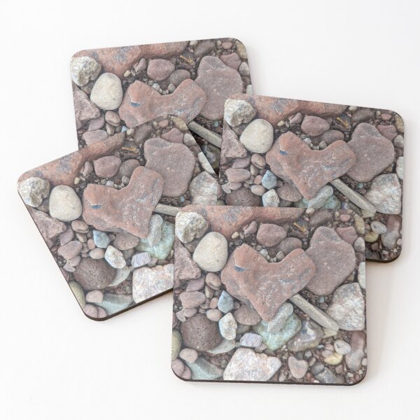 Item preview, Hearts Found in Nature - Rock Photography designed and sold by Exploring Insight with Sami Brittany.