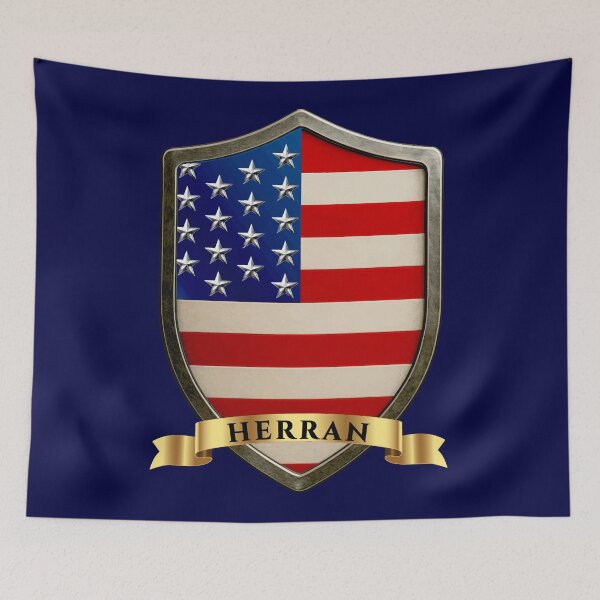 Item preview, Herran American Heritage Crest Shield designed and sold by Highlandkings.