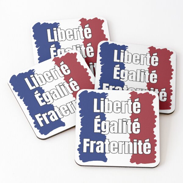 Item preview, "Liberté, Égalité, Fraternité" French phrase designed and sold by AndysTeeShop.