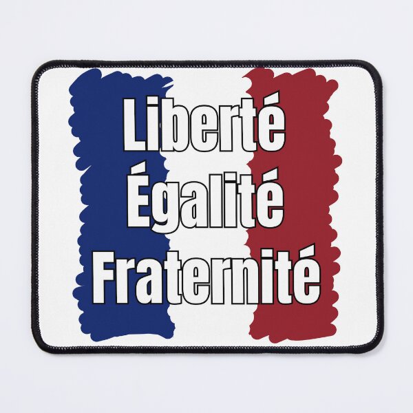 Item preview, "Liberté, Égalité, Fraternité" French phrase designed and sold by AndysTeeShop.