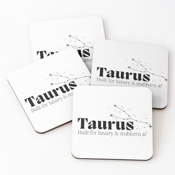 Item preview, Taurus Gift Funny Zodiac Quote Minimalist Design Bold Funny Astrology Gift For Taurus Women  designed and sold by EvDoodles.