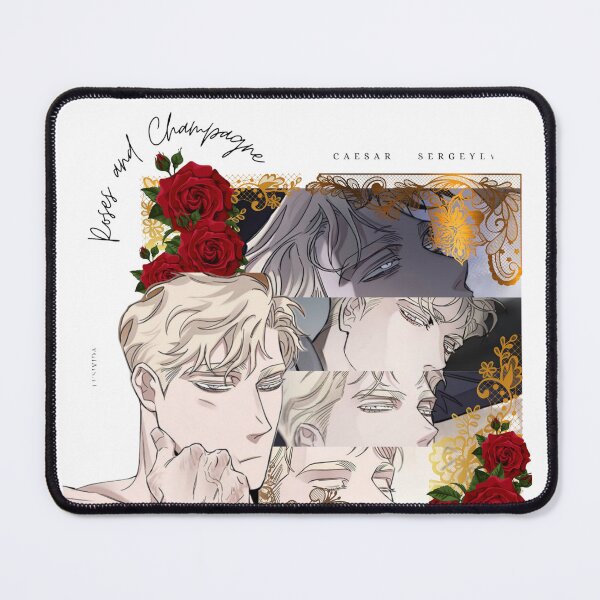 Item preview, Caesar Roses and Champagne – Original artistic illustration | Modern and creative design designed and sold by iNoahACR.