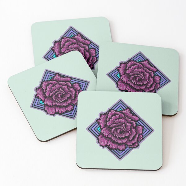 Item preview, Vintage Style Rose Illustration Cute Aesthetic | Girly Retro Rose designed and sold by Half Mess.