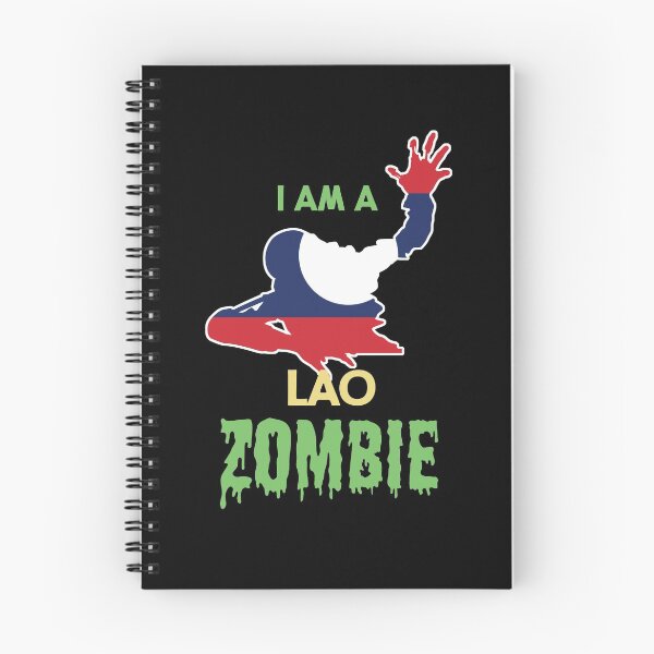 Item preview, Zombie Halloween Lao Flag designed and sold by countryflags.