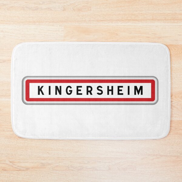 Item preview, Kingersheim Town Entrance Sign – Haut-Rhin, Grand Est designed and sold by Panneaux et signalisations - NPOITEVIN.