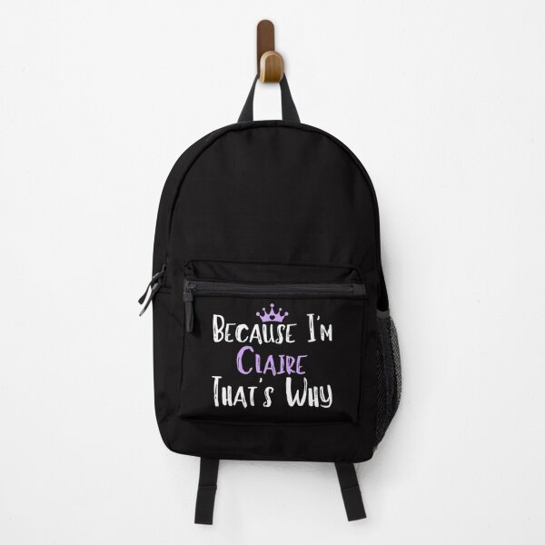 Item preview, Because I'm Claire That's Why Funny Women's Gift designed and sold by WeirdlyRare.