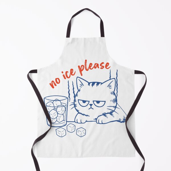 Item preview, No Ice Please Funny Cat Meme designed and sold by gear-posters.