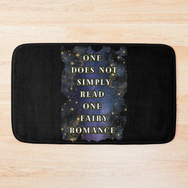 Item preview, One Does Not Simply Read One Fairy Romance Book T-Shirt, Fantasy Romance Book Lover designed and sold by DarkRomanceMom.