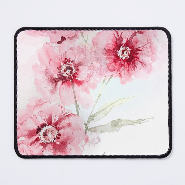 Item preview, Pink Watercolor Flowers designed and sold by Kara Draws.