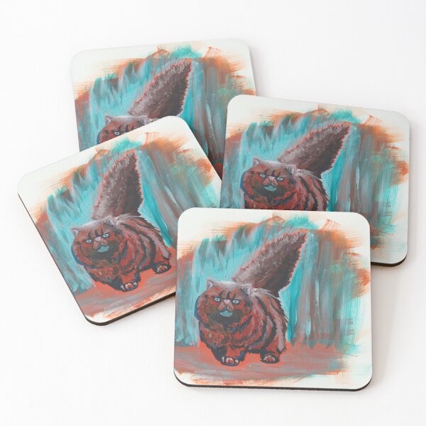 Item preview, Cat in India ink and Gouache designed and sold by KayKaysPuppers.