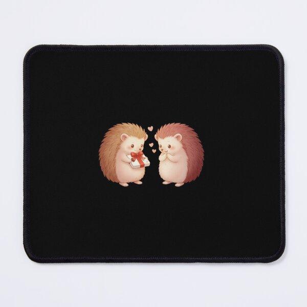 Item preview, Quiet Valentine for Gamers – Cozy Hedgehog Love designed and sold by Cozy Introvert Gamer.