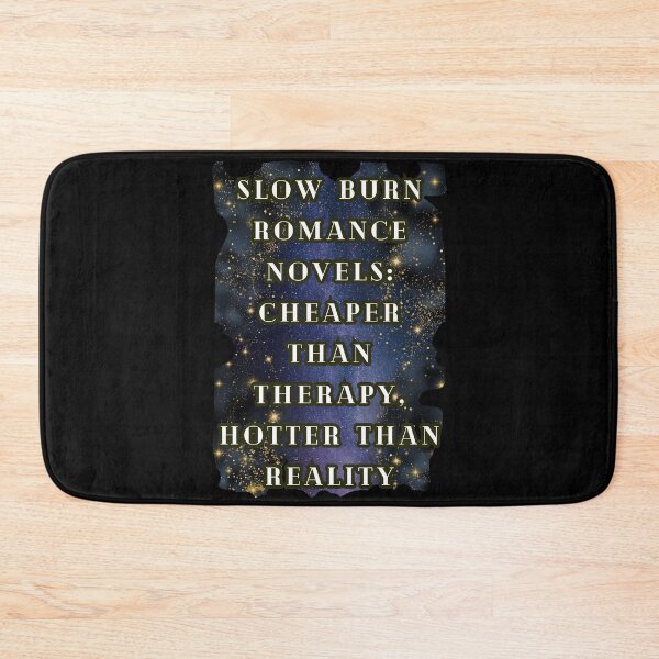 Item preview, Slow Burn Romance Novels Cheaper Than Therapy Hotter Than Reality T-Shirt, Dark Romance Tee designed and sold by DarkRomanceMom.